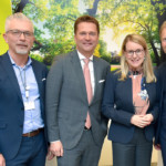 Davor Sertic, Stefan Gubi, Margarete Schramböck, Christian Rötzer Fotos Katharina Schiffl, Fotorechte Vallon Relations